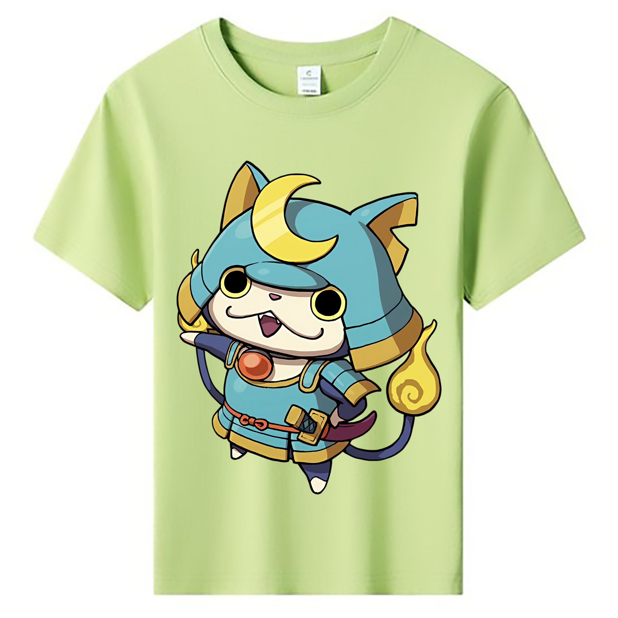 （画像用） 妖怪ウォッチ Yo-kai Watch 綿100％キッズTシャツ（フロントプリント）